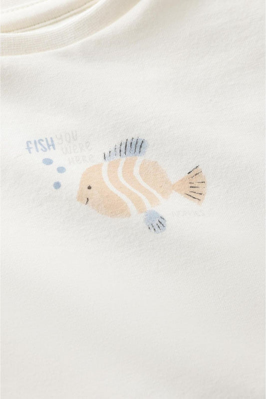 Noppies T-shirt - Egret