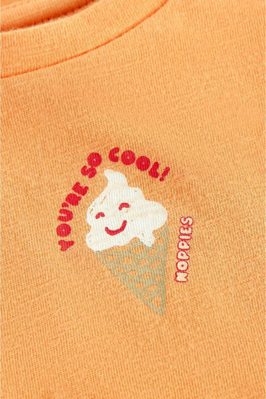 Noppies T-shirt - Peach Cobbler