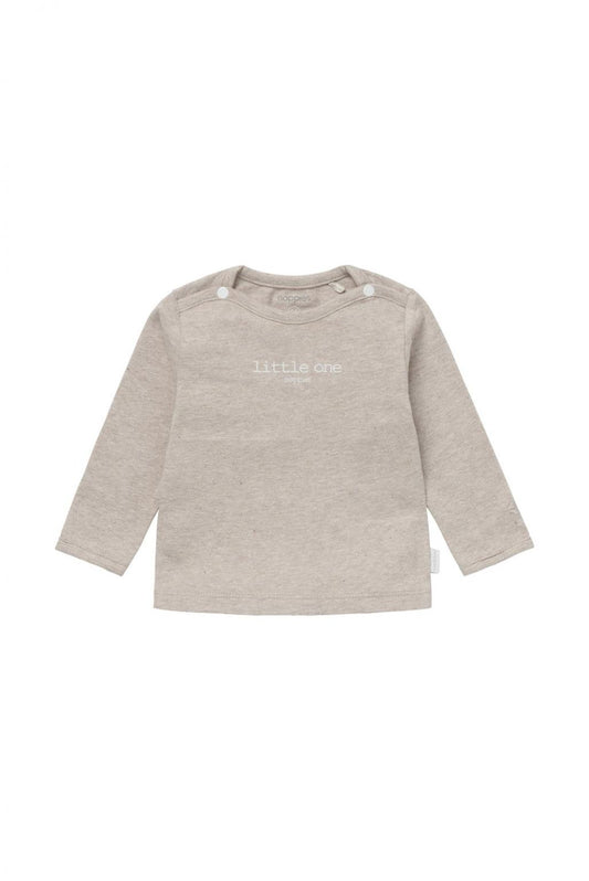 Noppies Longsleeve Hester - taupe melange
