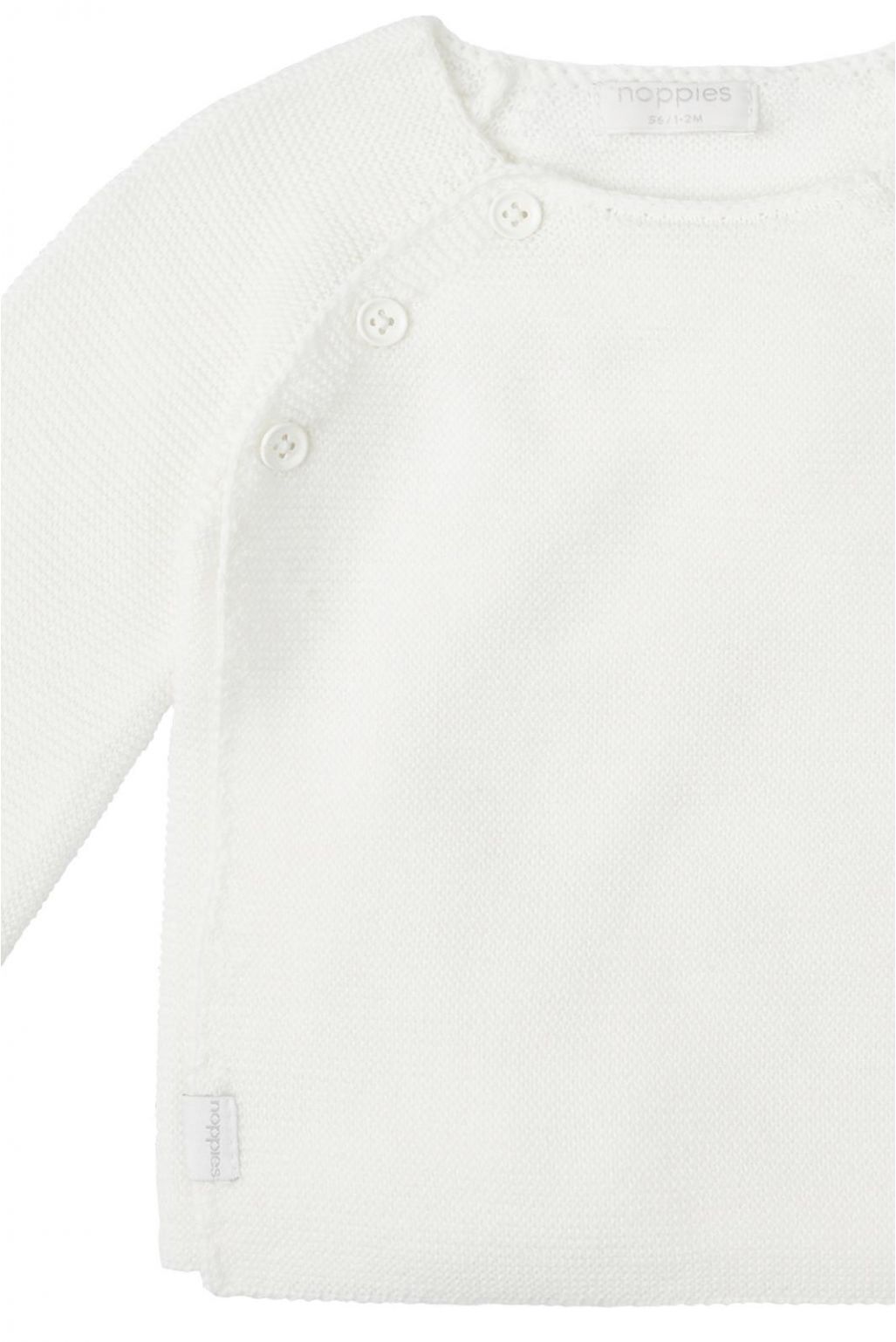 Noppies knit Vest Pino - White