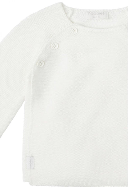 Noppies knit Vest Pino - White