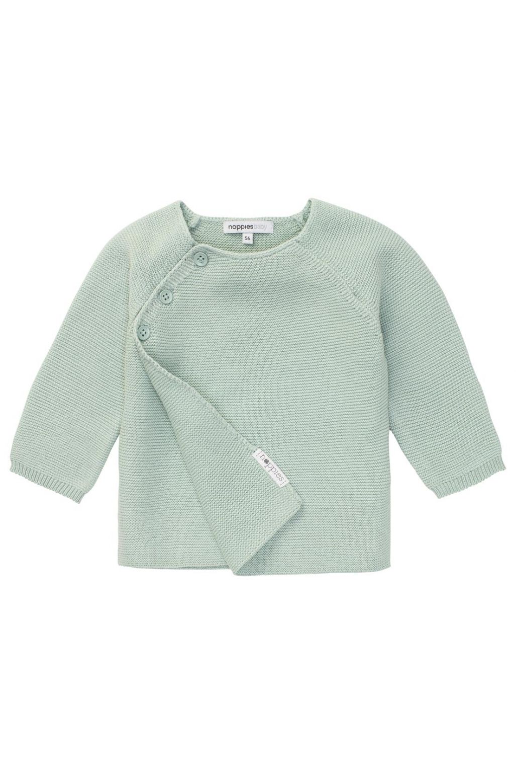 Noppies knit Vest Pino - Grey Mint