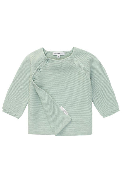 Noppies knit Vest Pino - Grey Mint