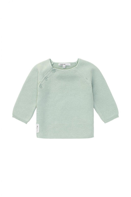 Noppies knit Vest Pino - Grey Mint