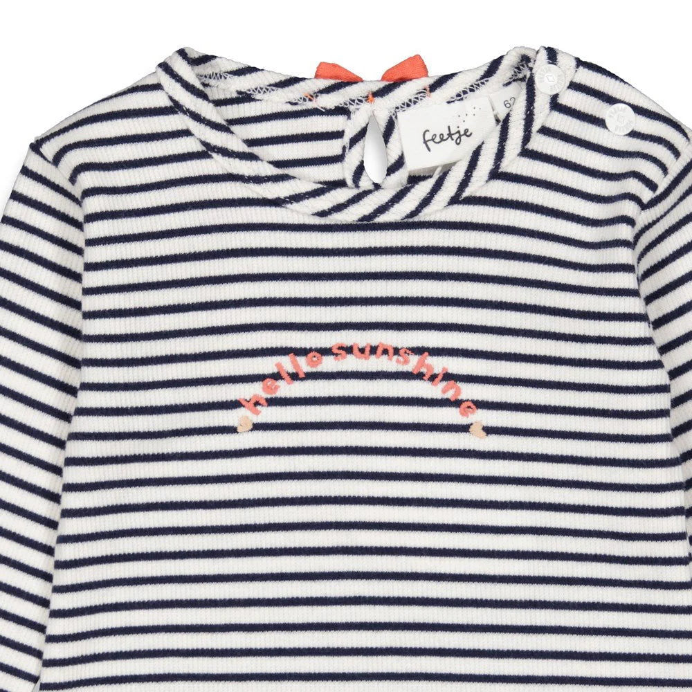 Feetje Longsleeve streep - Sunkissed