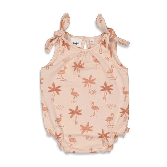 Feetje Playsuit - Flamingo