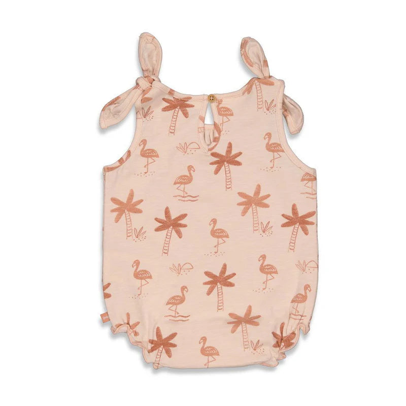 Feetje Playsuit - Flamingo