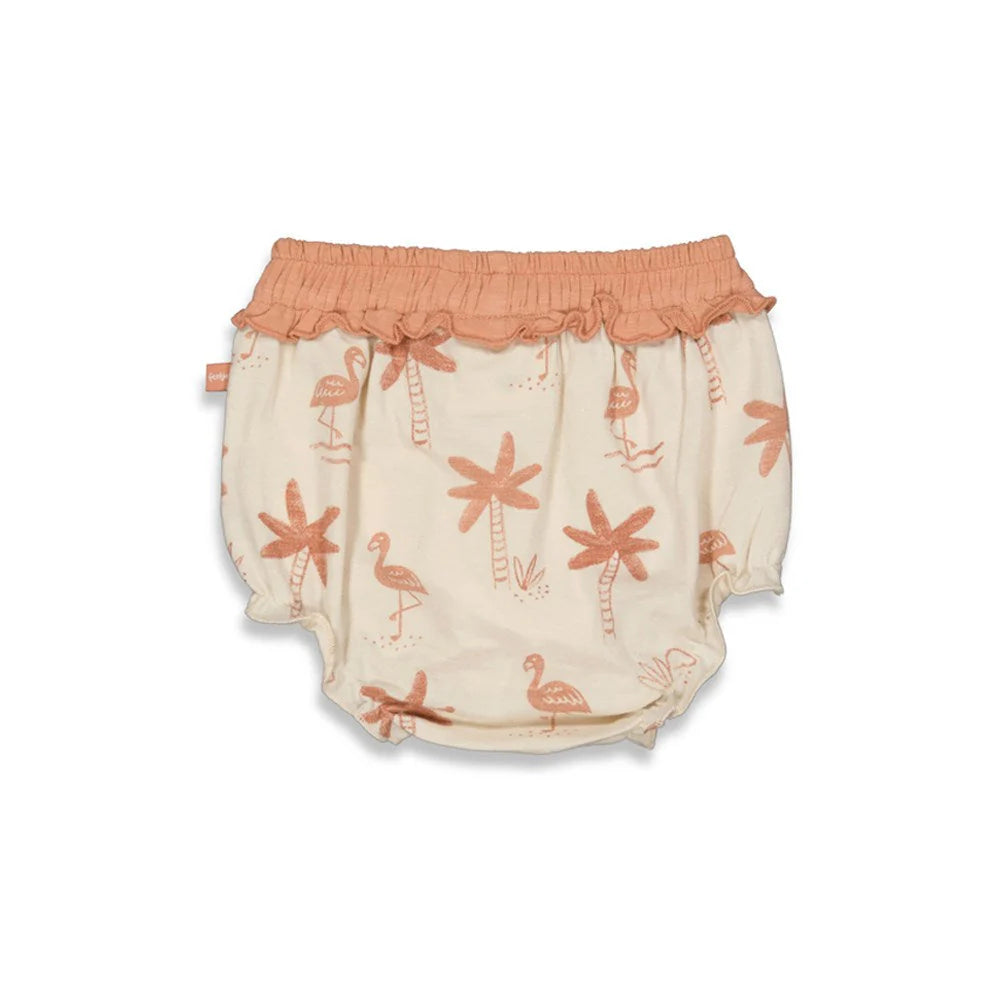 Feetje luierbroek - Flamingo