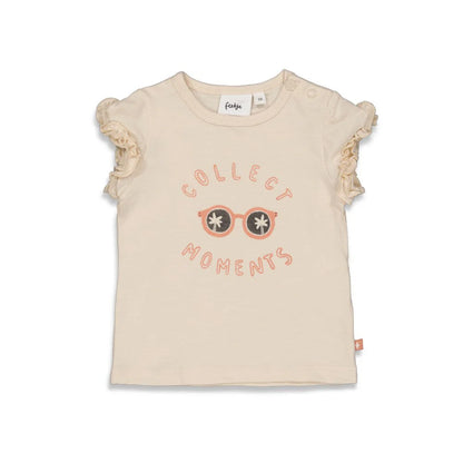 Feetje T-shirt - Flamingo