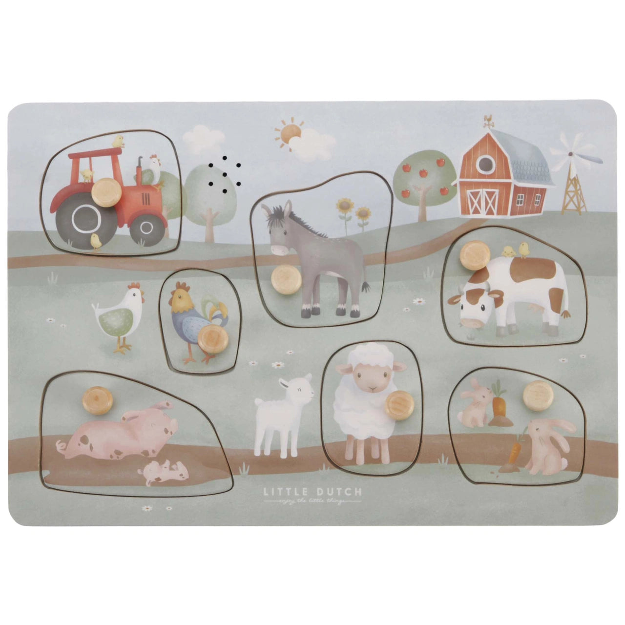 Geluidenpuzzel Little Farm