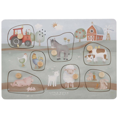 Geluidenpuzzel Little Farm