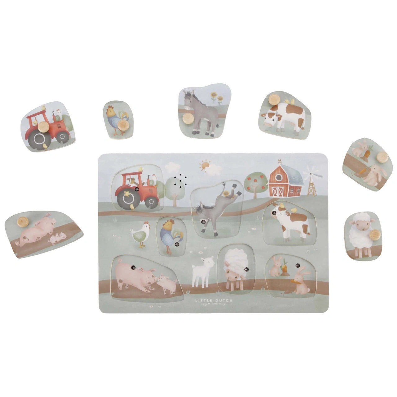 Geluidenpuzzel Little Farm