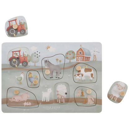 Geluidenpuzzel Little Farm