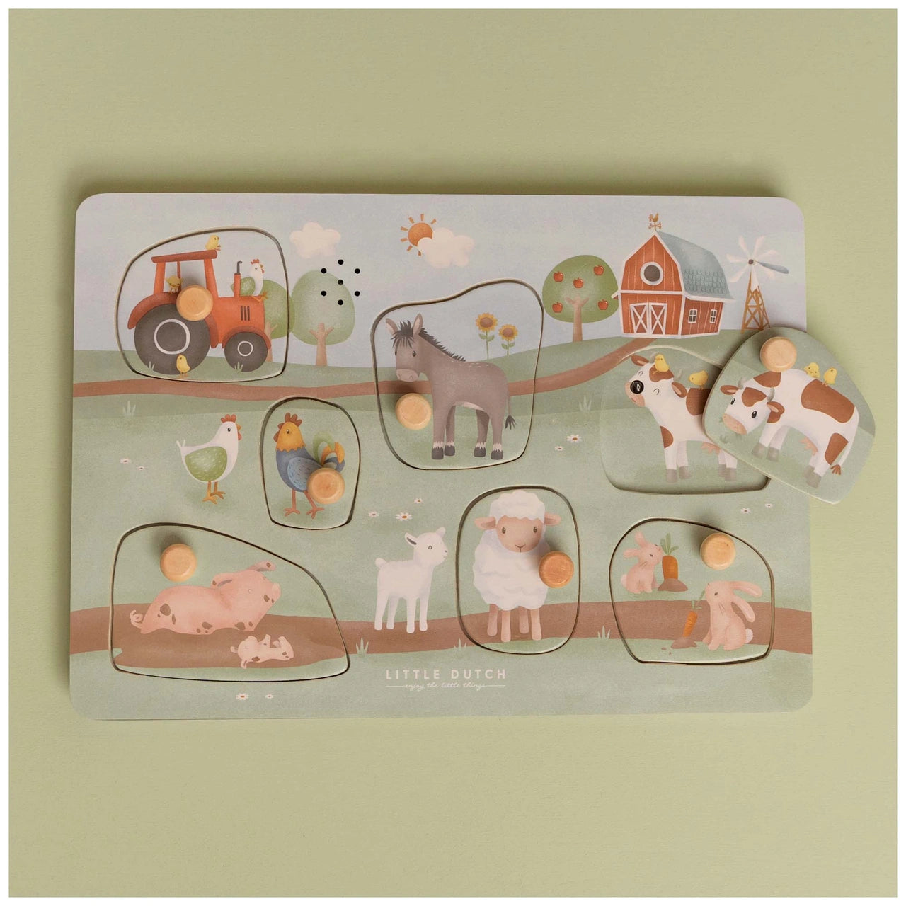 Geluidenpuzzel Little Farm