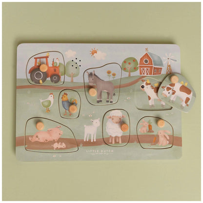 Geluidenpuzzel Little Farm