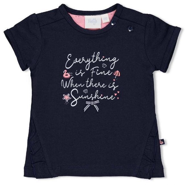 Feetje T-shirt - Seaside kisses