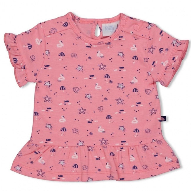 Feetje T-shirt - Seaside kisses