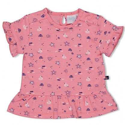 Feetje T-shirt - Seaside kisses