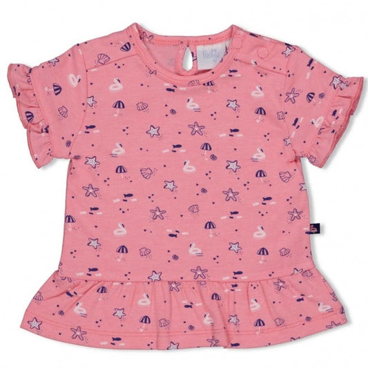 Feetje T-shirt - Seaside kisses