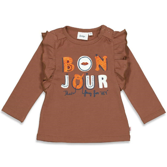 Feetje longsleeve ruches - club amour
