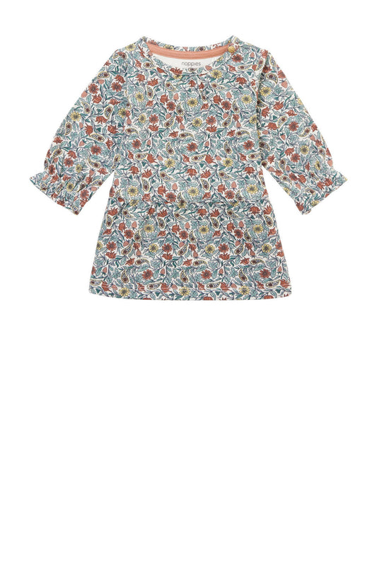 Noppies jurk - Newpoort - blue surf