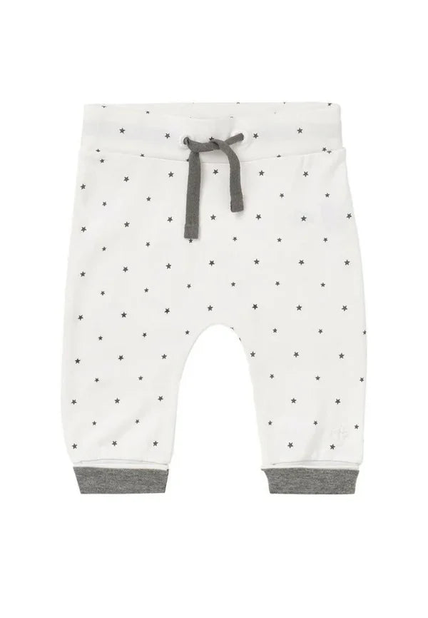 Noppies broek ster - bo - white