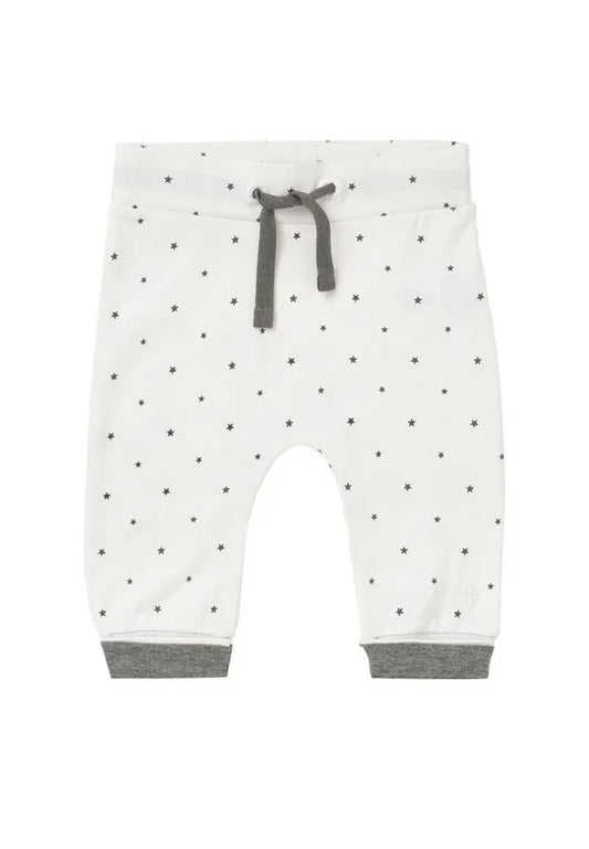 Noppies broek ster - bo - white